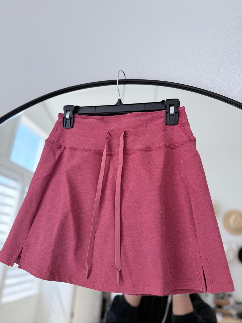 Beyond Yoga Women's Pink Drawstring Skort